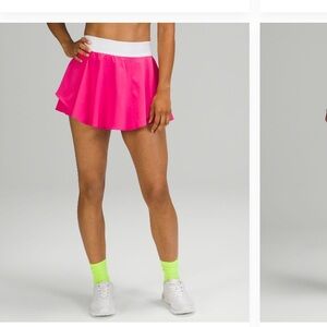 Lululemon court rival skirt